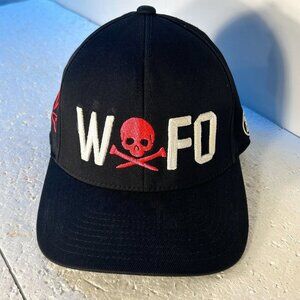 G/Fore OSFA NWOT WFO Black Skull Golf Cap Sport Resort Streetwear Edgy